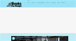 Desktop Screenshot of booksforkeeps.org